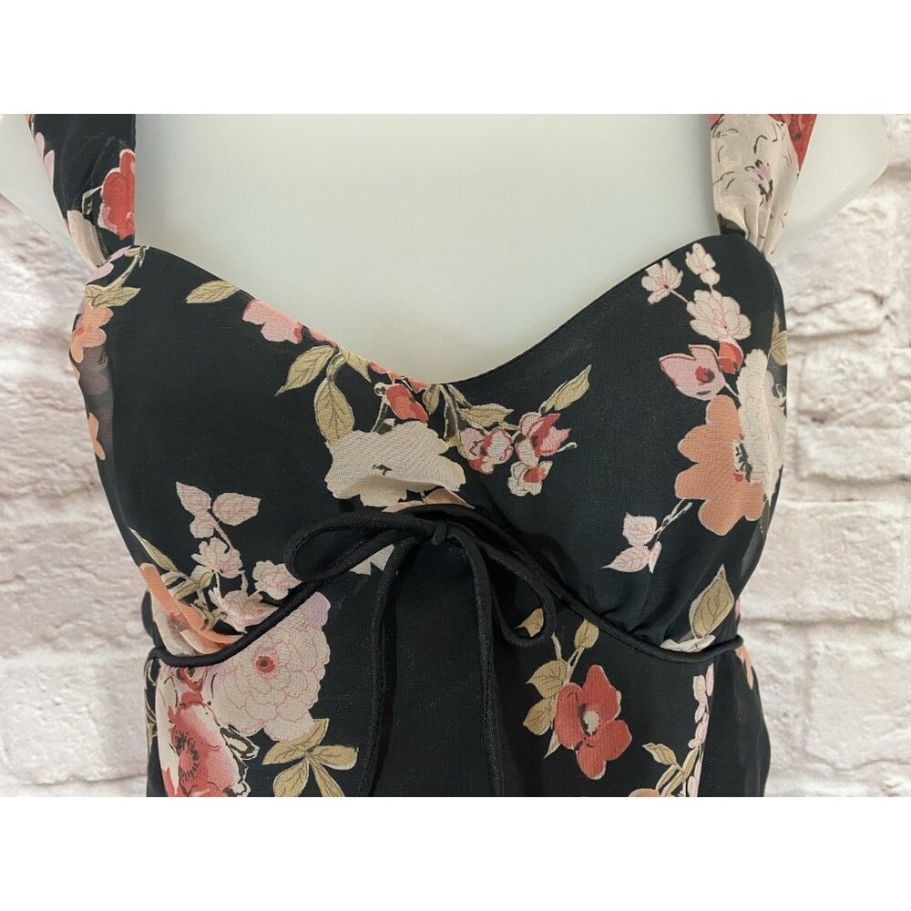 Vintage 90s Y2K Dress 12 Coquette Whimsy Phoebe Babydoll Party Grunge Festival - Picture 3 of 11